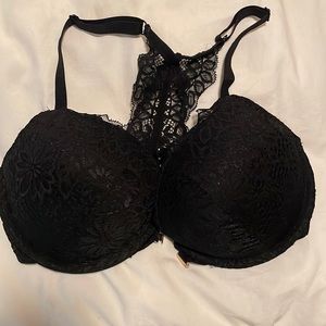 Super sexy, black lace push-up bra